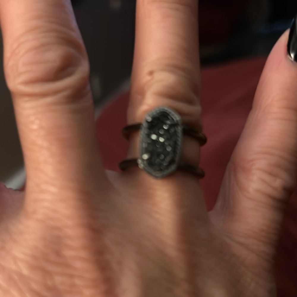 Kendra Scott black ring